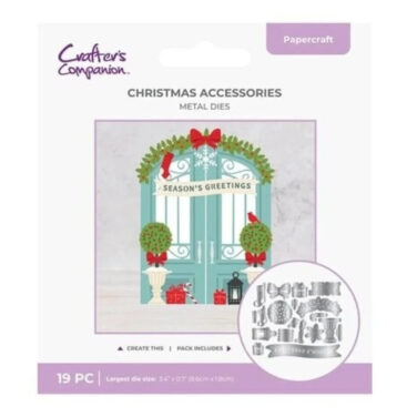 Crafter's Companion Door & Fireplace Stamp & Die Christmas Accessories