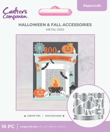 Crafter's Companion Door & Fireplace Stamp & Die Halloween & Fall Accessories