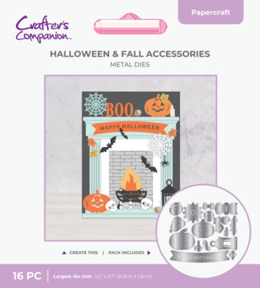 Crafter's Companion Door & Fireplace Stamp & Die Halloween & Fall Accessories