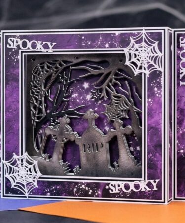 Alternative view of Crafter's Companion Halloween Create-a-Card Dies Spooky Graveyard