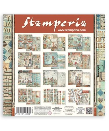 Alternative view of Stamperia Furry Friends 12x12 Inch Paper Pack