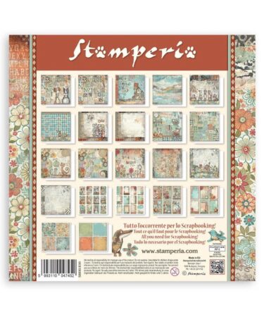 Alternative view of Stamperia Furry Friends 12x12 Inch Maxi Paper Pack (Single Face)