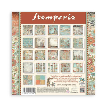 Alternative view of Stamperia Furry Friends 12x12 Inch Maxi Paper Pack (Single Face)