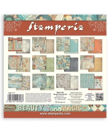 Alternative view of Stamperia Furry Friends 12x12 Inch Paper Pack Maxi Background Selection