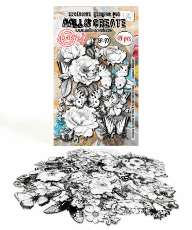 AALL & CREATE  -  Ephemera Die-Cuts - Anemone Whispers