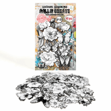 AALL & CREATE  -  Ephemera Die-Cuts - Anemone Whispers