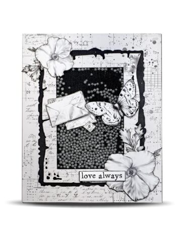 Alternative view of AALL & CREATE  -  Ephemera Die-Cuts - Gravel Script