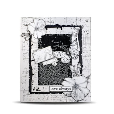 Alternative view of AALL & CREATE  -  Ephemera Die-Cuts - Gravel Script