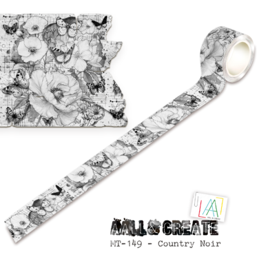 AALL & CREATE  -  Washi Tape - Country Noir