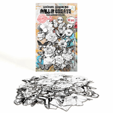 AALL & CREATE  -  Ephemera Die-Cuts - Gravel Script
