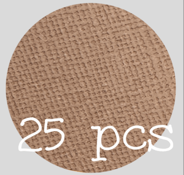 IL NEGOZIO DELLA MAMMA DI CLE- I CARTONCINI BASIC- TEXTURE – 12X12 POLLICI- TERRA BRUCIATA PACCO DA 25