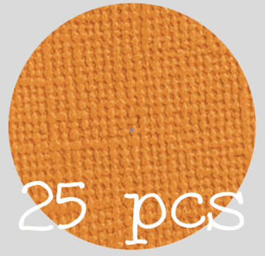 IL NEGOZIO DELLA MAMMA DI CLE- I CARTONCINI BASIC- TEXTURE – 12X12 POLLICI- ARANCIONE PACCO DA 25