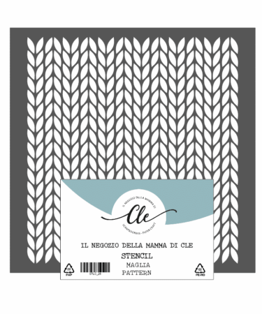IL NEGOZIO DELLA MAMMA DI CLE- GLI STENCIL DELLA CLE - STENCIL  MAGLIA