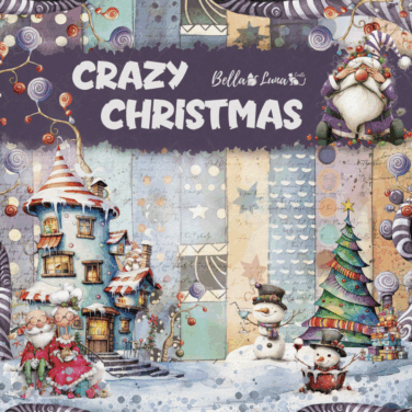 BELLALUNA - Collezione Crazy Christmas - COLLECTION 12X12"