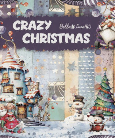 BELLALUNA - Collezione Crazy Christmas - COLLECTION 8" x 8"