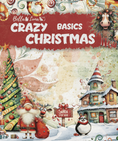 BELLALUNA - Collezione Crazy Christmas - BASICS COLLECTION 8" x 8"
