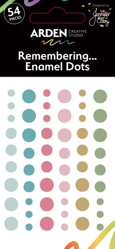 ARDEN CREATIVE STUDIO - Collezione Remembering... Enamel Dots (54pcs)