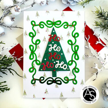 Alternative view of Alex Syberia Designs - Bow Ho Ho Frame Die Set