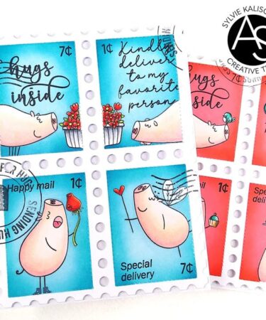 Alternative view of Alex Syberia Designs - Postage Stamps Stencil