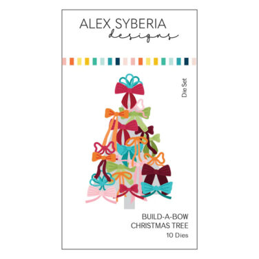 Alex Syberia Designs - Build-a-Bow Christmas Tree Die Set