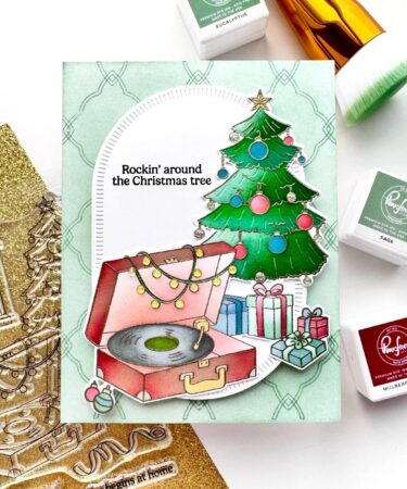 Alternative view of PINKFRESH STUDIO - Merry Melodies stamp