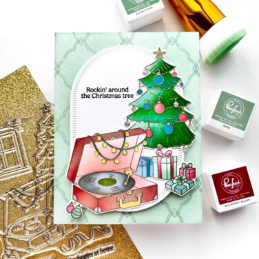 Alternative view of PINKFRESH STUDIO - Merry Melodies stamp