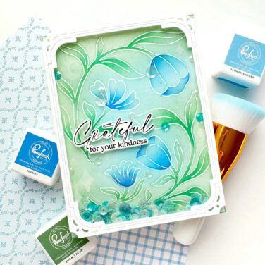 Alternative view of PINKFRESH STUDIO - Moonlit Blooms die