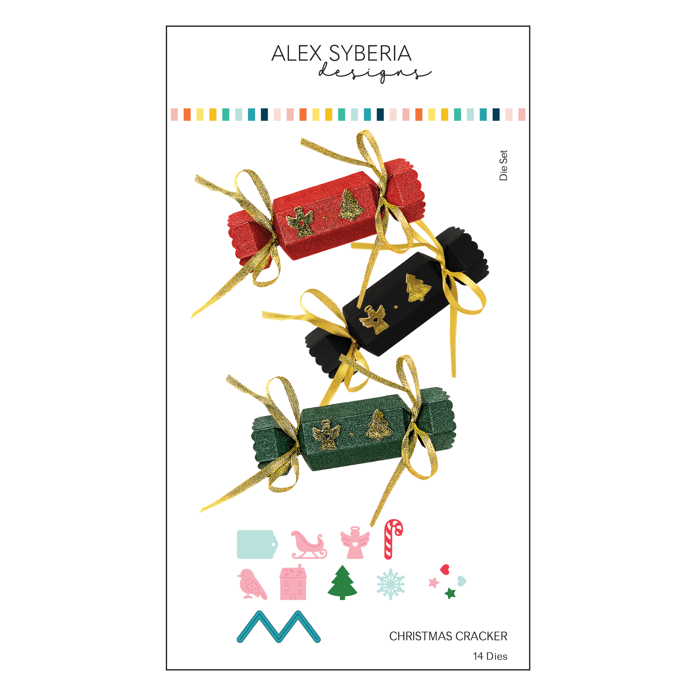Alex Syberia Designs - Christmas Cracker Die Set