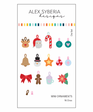 Alex Syberia Designs - Mini Ornaments Die Set