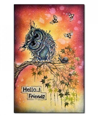 Alternative view of LAVINIA STAMP -Bee Miniature Stamp