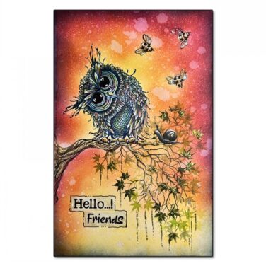 Alternative view of LAVINIA STAMP -Bee Miniature Stamp