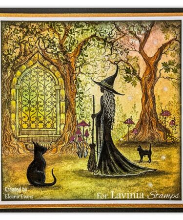 Alternative view of LAVINIA STAMP -  Mini Jinx stamp