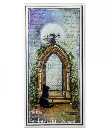 Alternative view of LAVINIA STAMP -River Leaves Mini Stamp