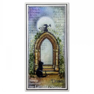 Alternative view of LAVINIA STAMP -River Leaves Mini Stamp