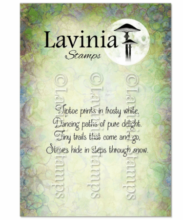 LAVINIA STAMP -Tiptoe Prints Stamp