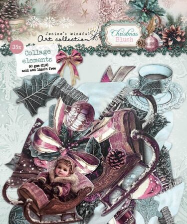 Studio Light Christmas Blush Collage Elements (35pcs)