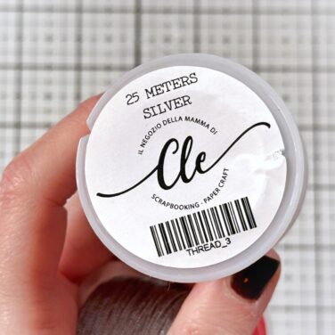 Alternative view of IL NEGOZIO DELLA MAMMA DI CLE - FILO METALLICO DECORATIVO- 25 METRI -ARGENTO