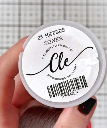 Alternative view of IL NEGOZIO DELLA MAMMA DI CLE - FILO METALLICO DECORATIVO- 25 METRI -ARGENTO