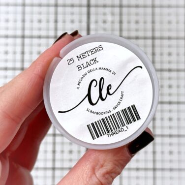 Alternative view of IL NEGOZIO DELLA MAMMA DI CLE - FILO  DECORATIVO- 25 METRI -NERO