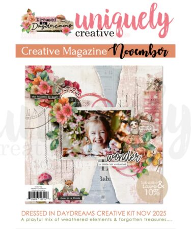 UNIQUELY CREATIVE  - Collezione Dressed in Daydreams Magazine