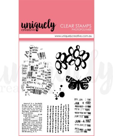 UNIQUELY CREATIVE - Collezione Heart & Soul Mixed Media Photopolymer Stamp