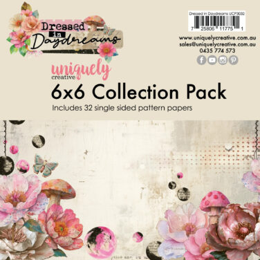 UNIQUELY CREATIVE - Collezione Dressed in Daydreams 6 x 6 Collection Pack
