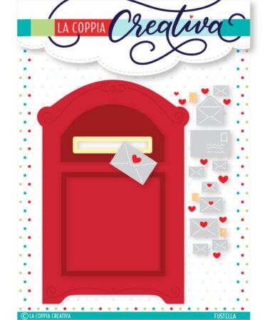 LA COPPIA CREATIVA - fustella LETTERE DAL CUORE