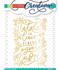 LA COPPIA CREATIVA - hot foil LUCE DI NATALE