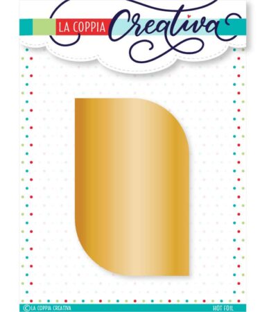 LA COPPIA CREATIVA - hot foil RETTANGOLO