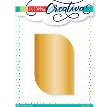 LA COPPIA CREATIVA - hot foil RETTANGOLO