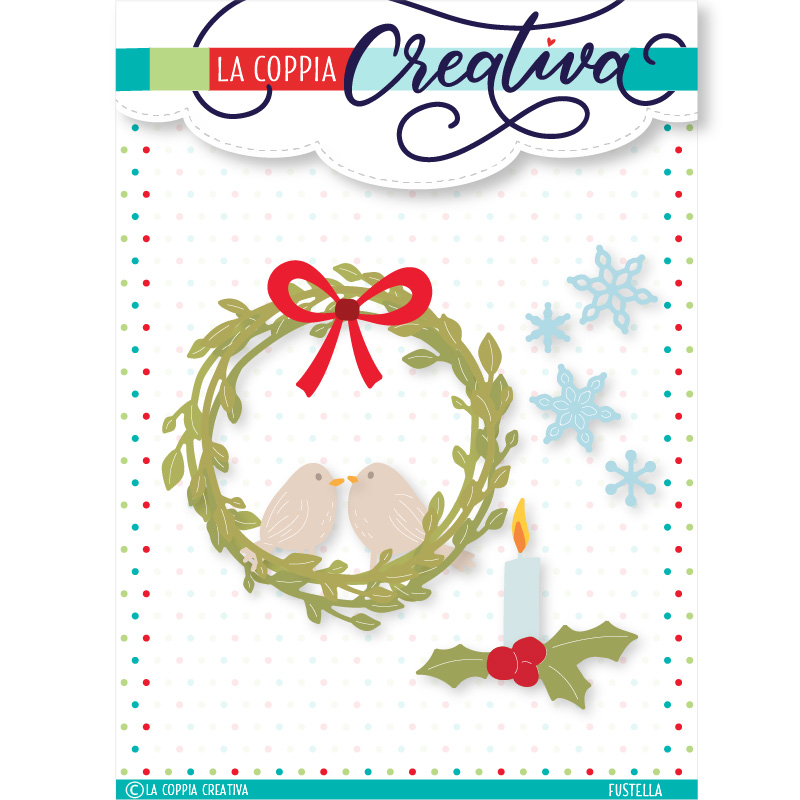 LA COPPIA CREATIVA - fustella GIOIE DI NATALE 2