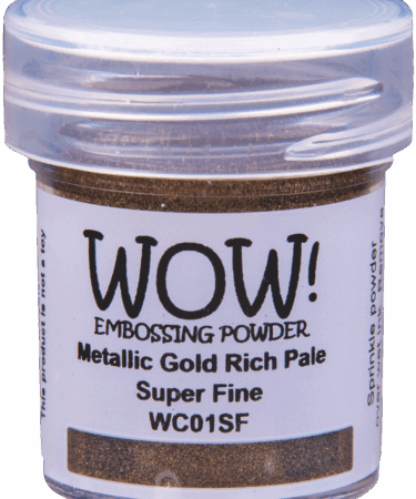 Wow Gold Rich Pale - Super Fine (barattolino da 15 ml)