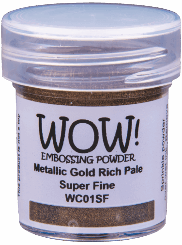 Wow Gold Rich Pale - Super Fine (barattolino da 15 ml)