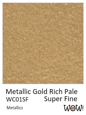 Alternative view of Wow Gold Rich Pale - Super Fine (barattolino da 15 ml)